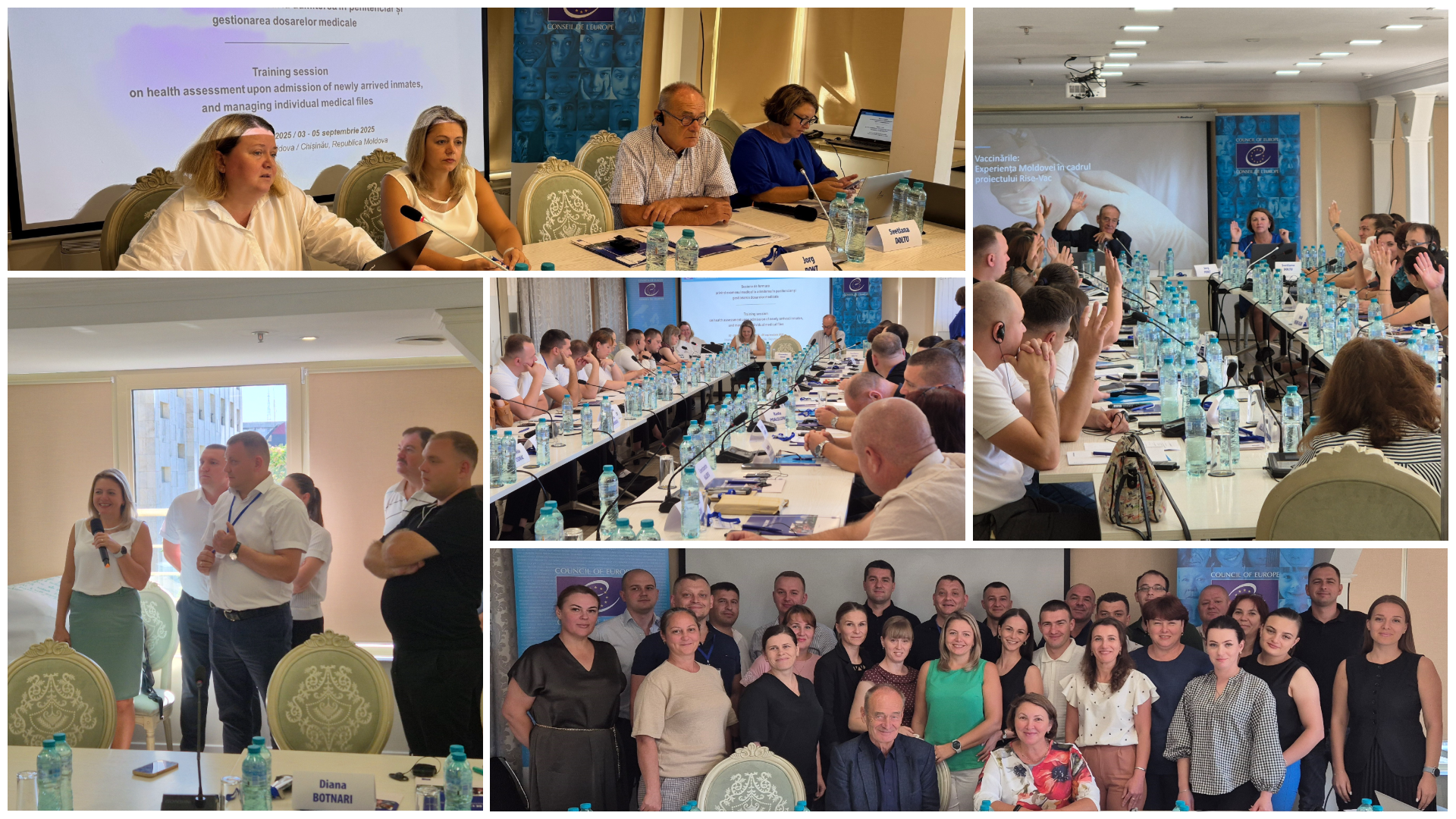 Supporting the prison staff in Moldova to provide efficient health care