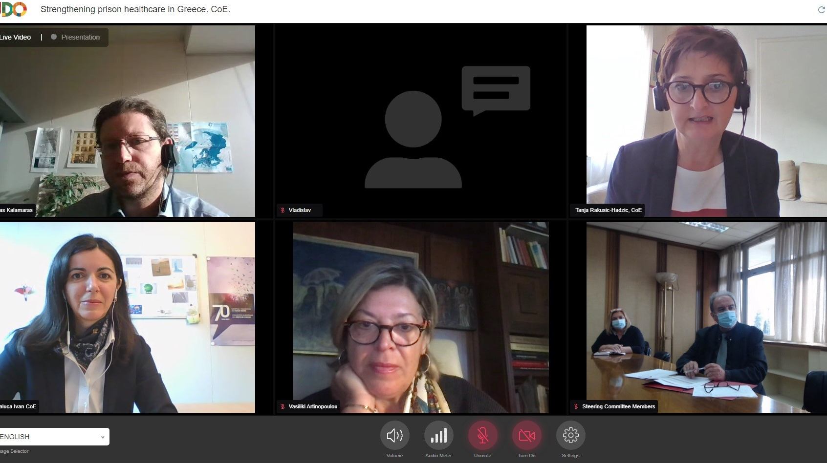 Second Steering Committee Meeting of the project „Strenghtening prison health care in Greece“