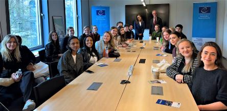Study visit of members of ELSA from Uppsala to the Brussels Office
