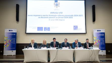 Public discussion on the draft Judicial Reform Strategy of Montenegro 2024-2027 and the Action Plan for the period 2024-2025