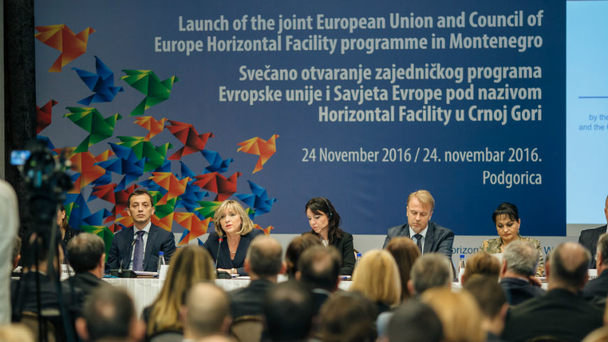 EU and Council of Europe launch new programme of support to reforms in the areas of rule of law, democracy and human rights