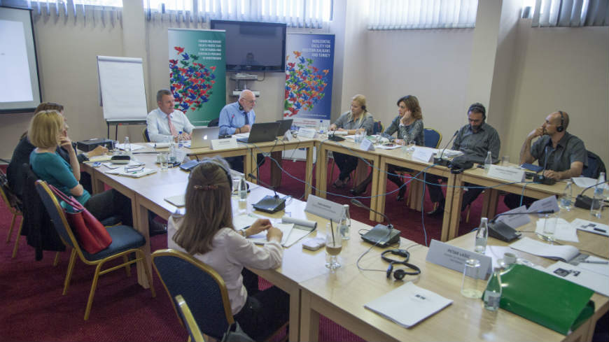 Training of trainers for prison staff members