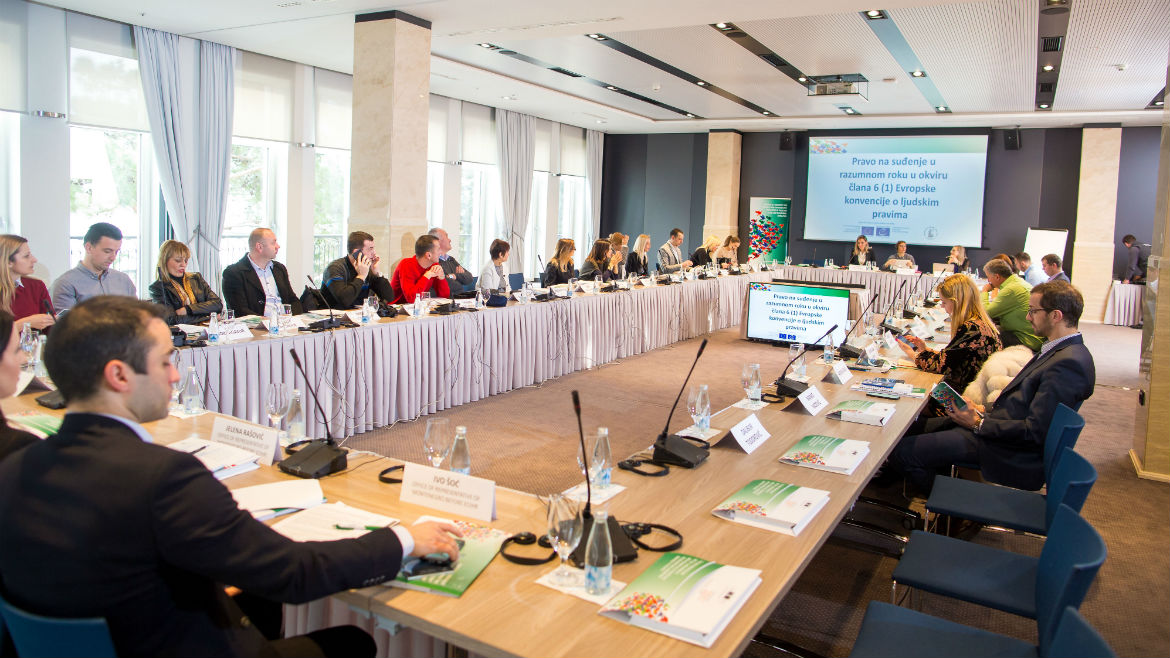 Capacity building of lawyers to effectively apply reasonable time standards continues