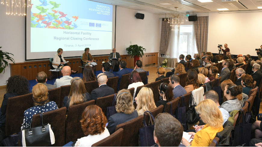 Regional closing conference on Horizontal Facility Programme demonstrates benefits for Western Balkans societies