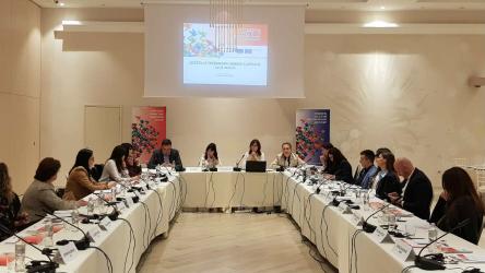 Political entities discuss how to improve the financial reporting, with CoE experts and national oversight institutions