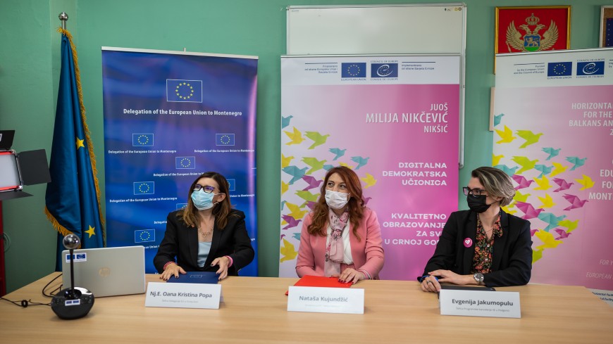 Promocija inkluzije, ravnopravnosti i kvalitetnog obrazovanja za sve: Donirana oprema za digitalnu nastavu u 40 škola