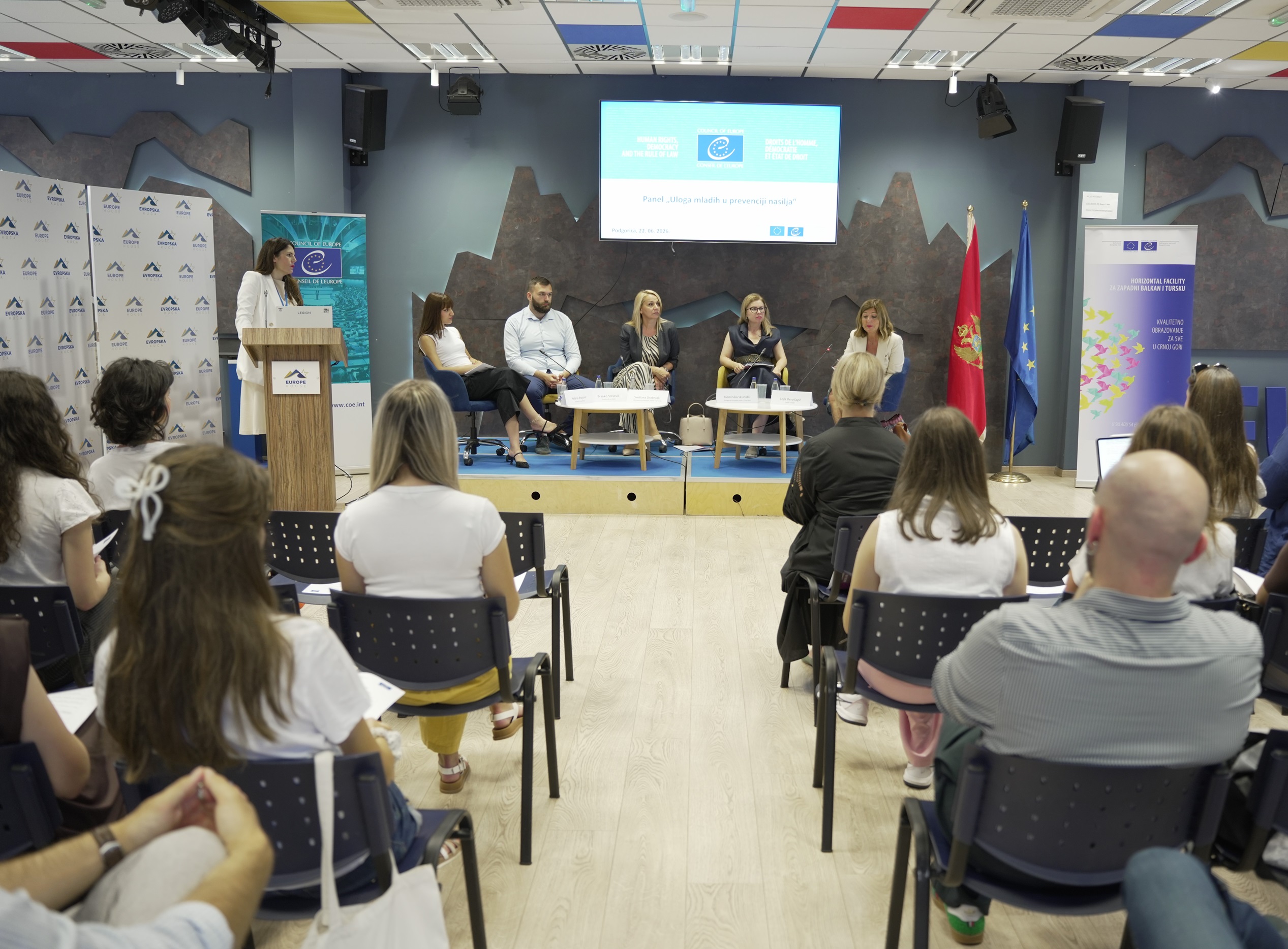 Panel on “The Role of Young People in Preventing Violence”: Young people as partners in building a culture of non-violence
