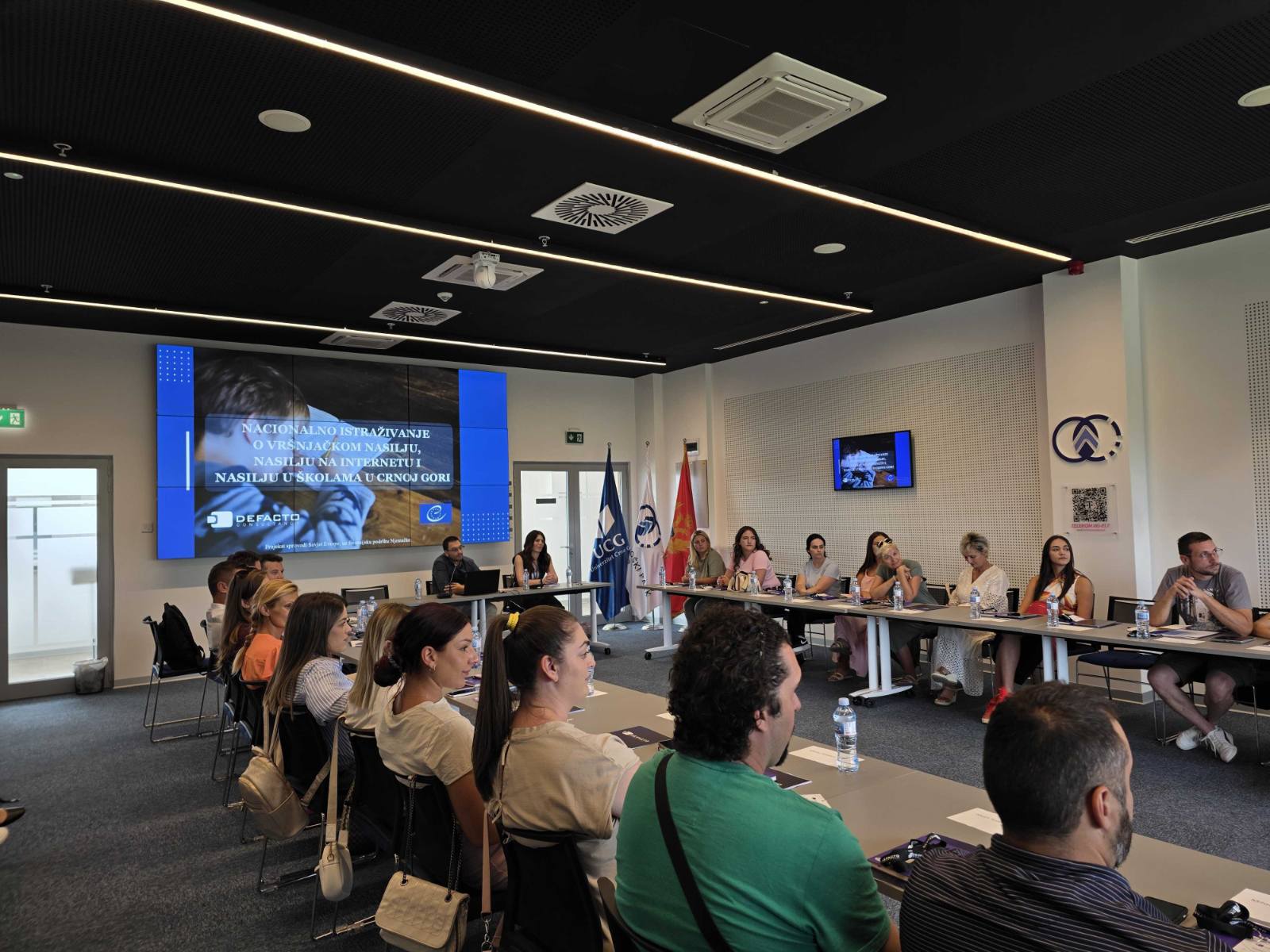 Regional meetings with representatives of schools regarding research on violence