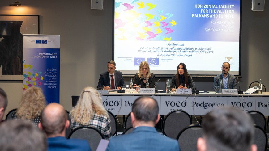 Državni tužioci i državne tužiteljke u Crnoj Gori razmatrali Izvještaj Evropske komisije i preporuke Savjeta Evrope