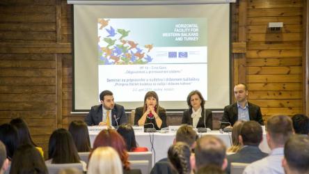 Training sessions for trainees in Courts and State Prosecutor`s Offices in Montenegro “Implementation of the Code of Ethics for judges and state prosecutors”