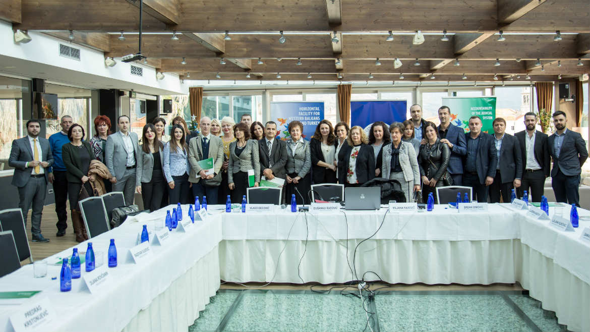 Training session “Implementation of the Codes of Ethics for judges and prosecutors”
