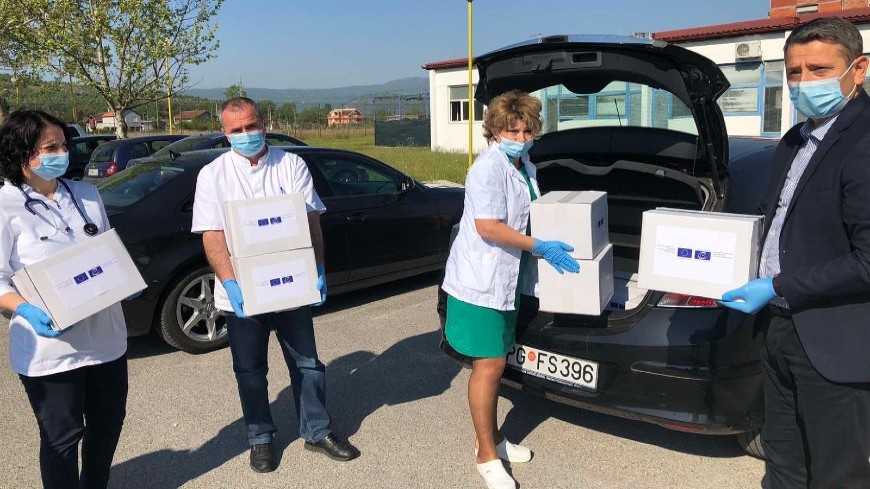 Montenegrin prison system receives protective equipment to address COVID-19 crisis