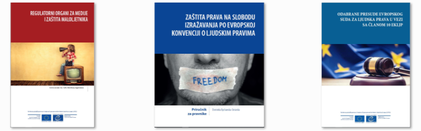 JUFREX publications in Montenegrin