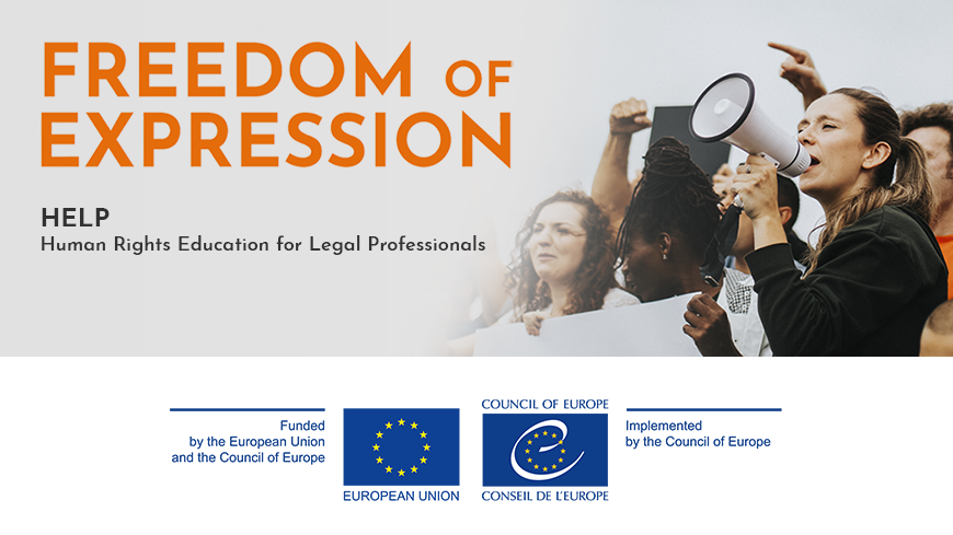 Updated course on Freedom of Expression available on the HELP platform