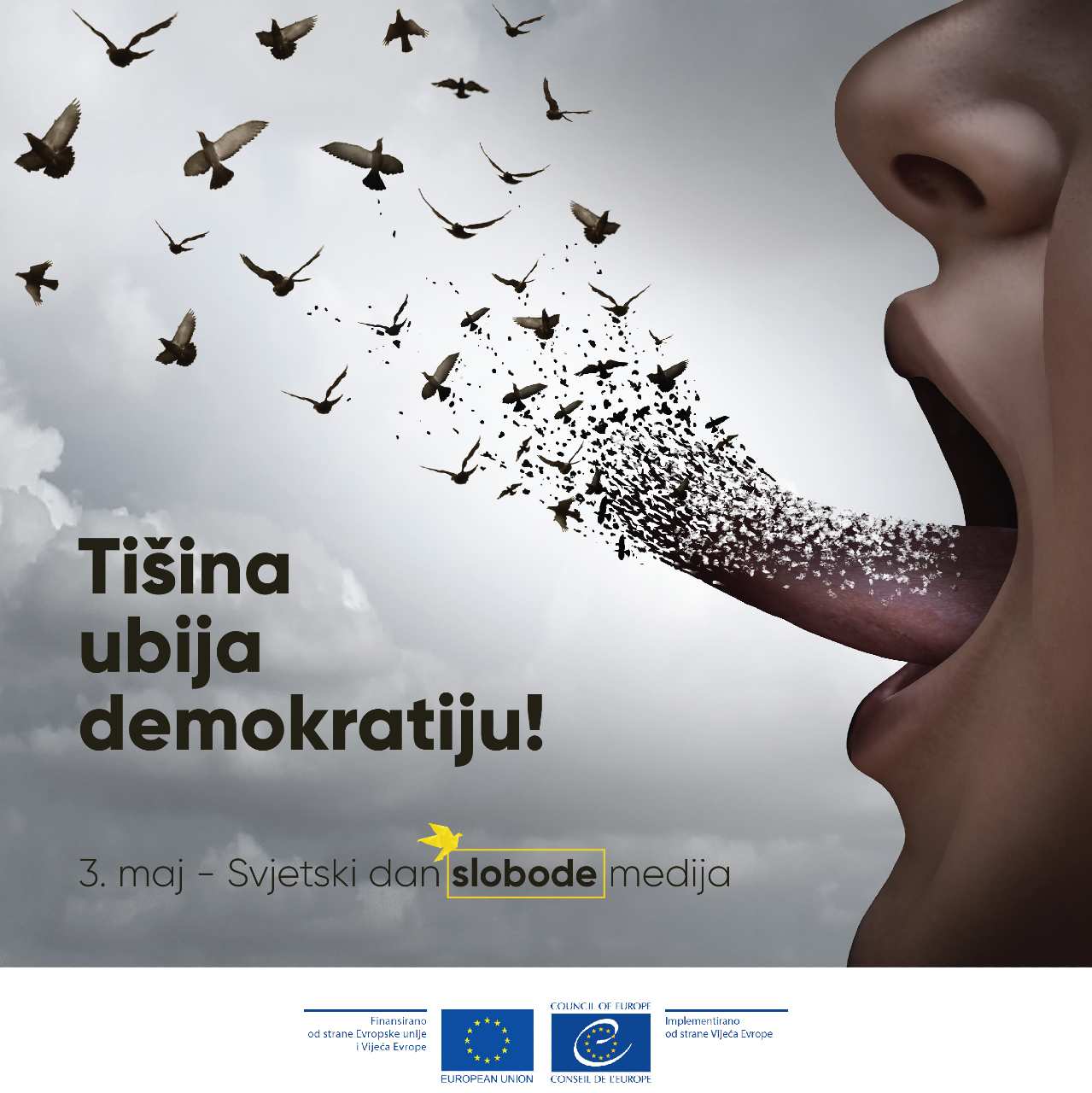 Silence kills the democracy – a campaign to mark the World Press Freedom Day