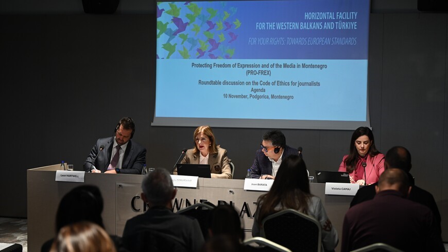 Strengthening responses to disinformation – New Code of Ethics discussed in Montenegro
