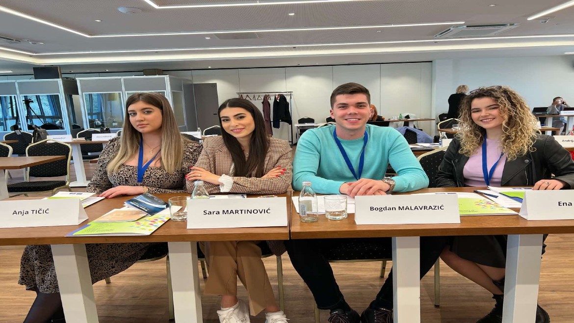 Four law students from Montenegro attend Regional Human Rights School