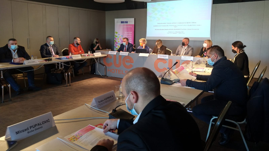 Peer to peer exchange of experience between the police of Montenegro and the police of Bosnia and Herzegovina
