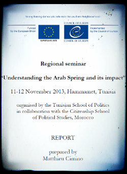 Report of the Middle East and North Africa Regional seminar ‘Understanding the Arab Spring and its impact