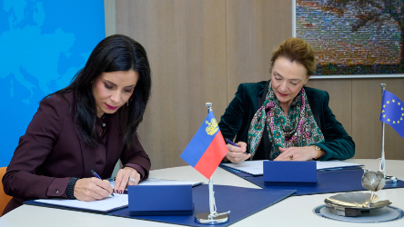 Liechtenstein makes a voluntary contribution