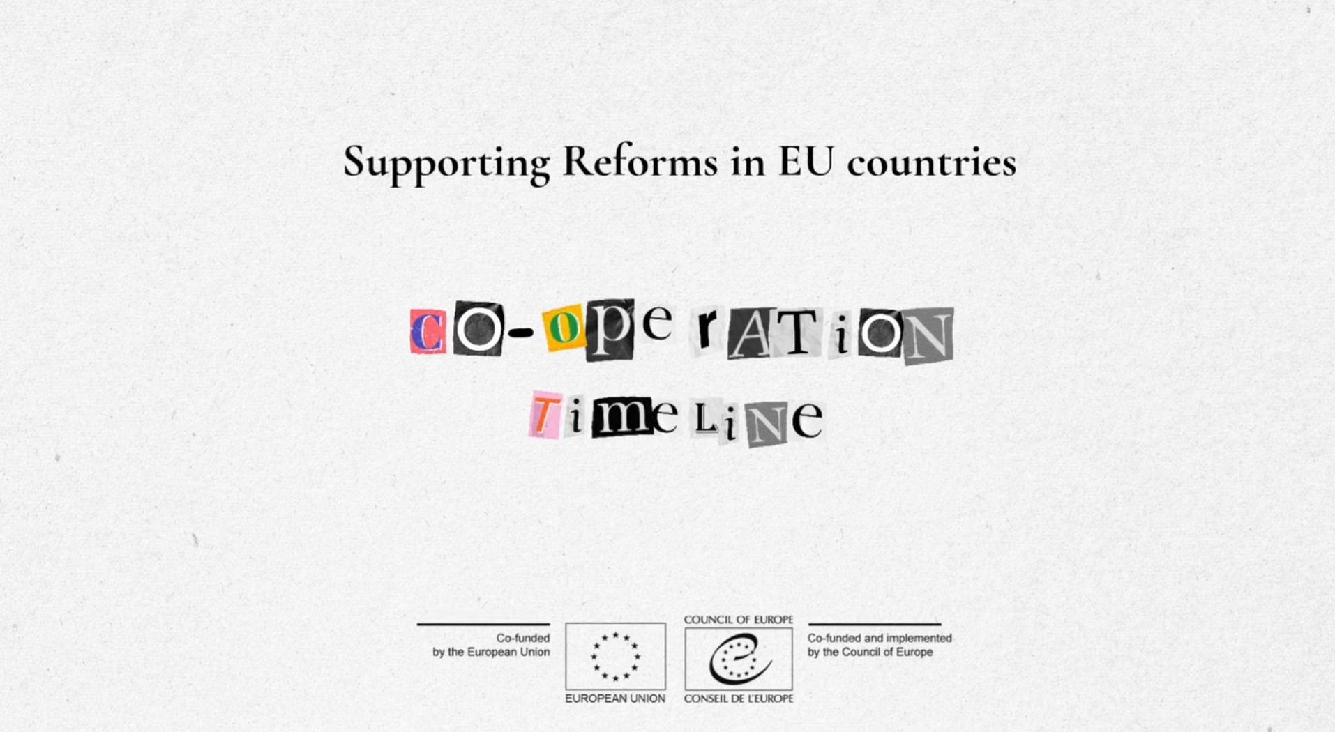 Supporting Reforms in EU countries: Co-operation Timeline 2018-2025