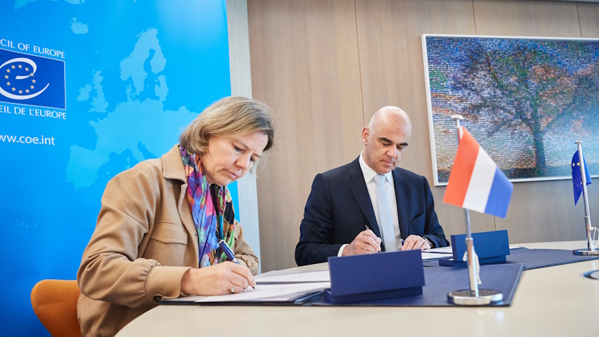 Les Pays Bas financent des projets du Conseil de l’Europe