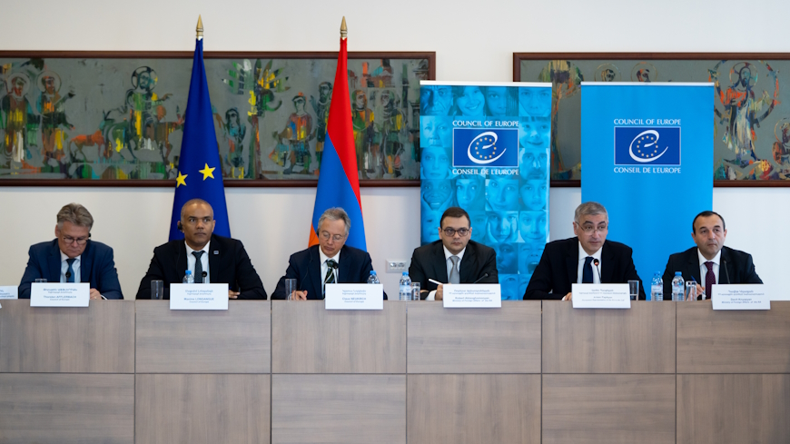 L'Arménie et le Conseil de l'Europe font le point sur l'état d'avancement de leur coopération et mettent en avant les étapes clés du prochain Plan d'action