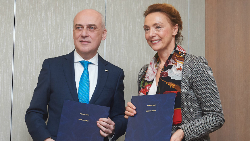 Georgia makes a voluntary contribution