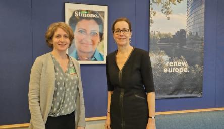 PACE Rapporteur Stephanie Krisper makes fact-finding visit to Brussels