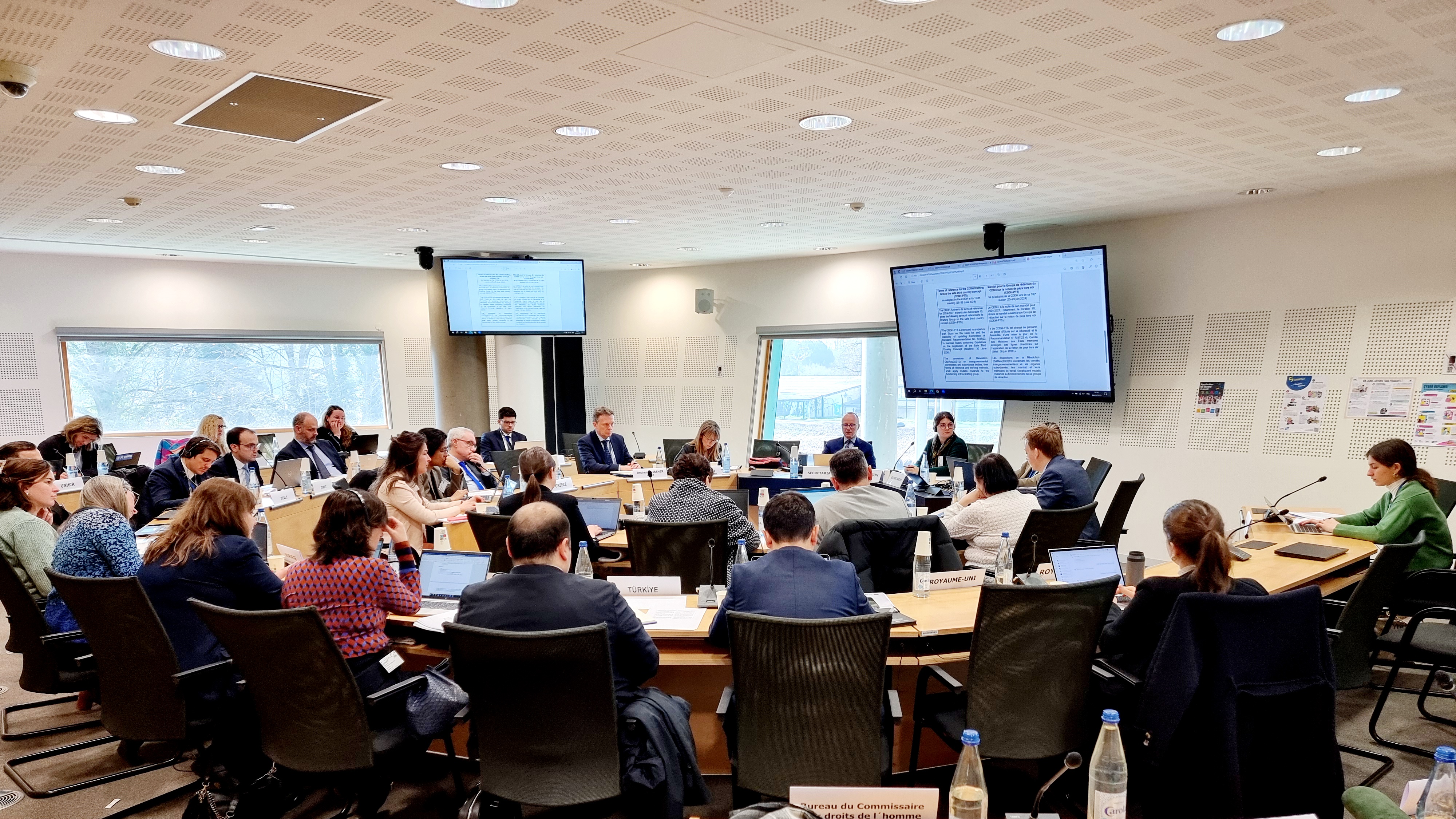 Safe Third Countries: Division on Migration and Refugees attends first meeting of Steering Committee for Human Rights