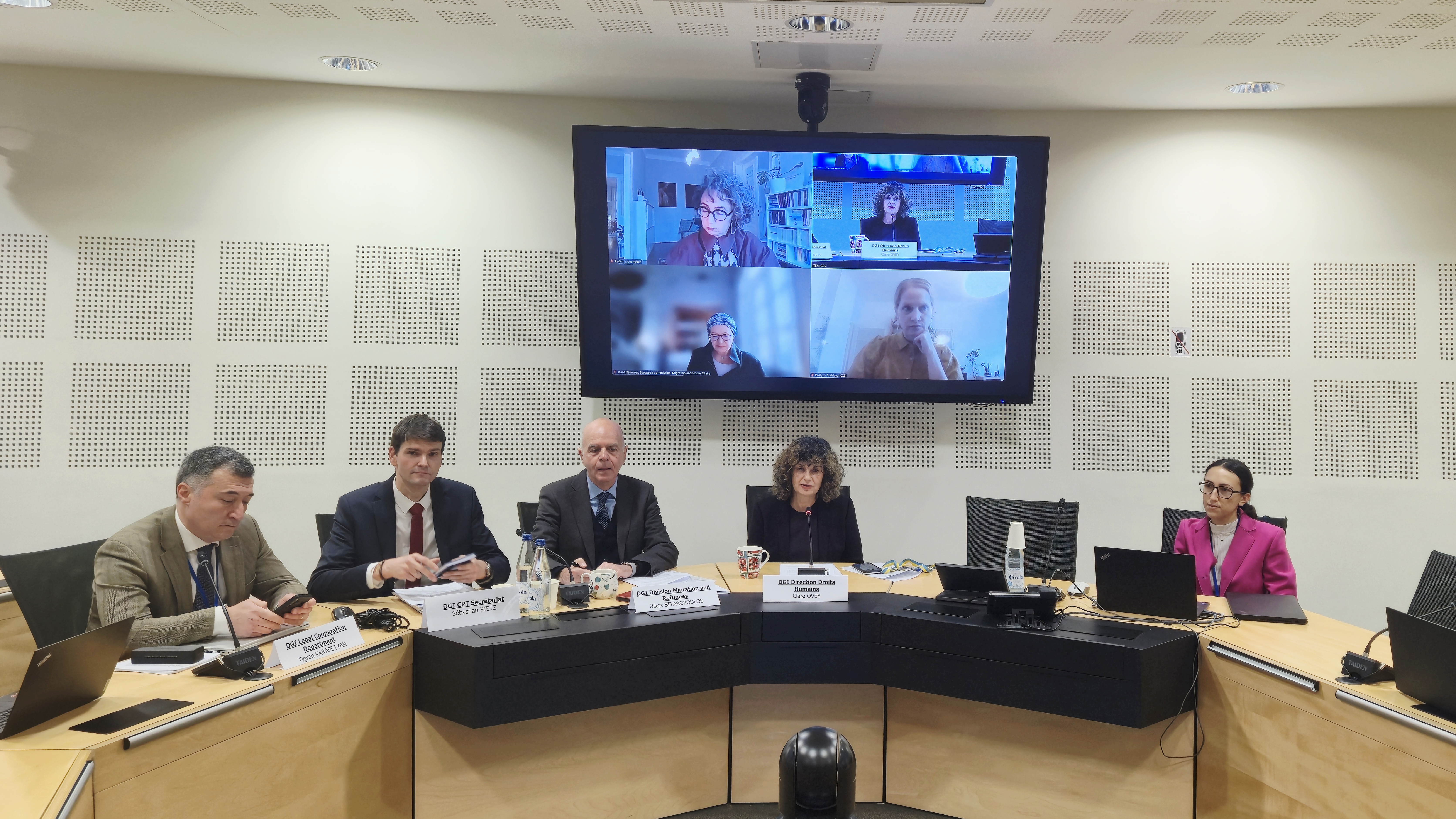 Le Conseil de l’Europe tient une session sur les mécanismes indépendants de suivi aux frontières