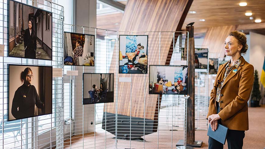 Photo exhibition “Beyond borders: Ukraine’s untold stories” opened in Strasbourg