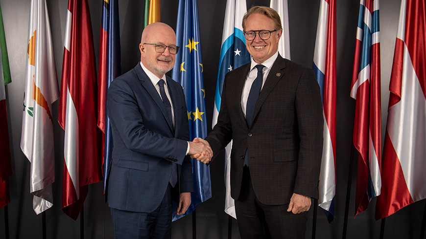 CPT President visits Frontex