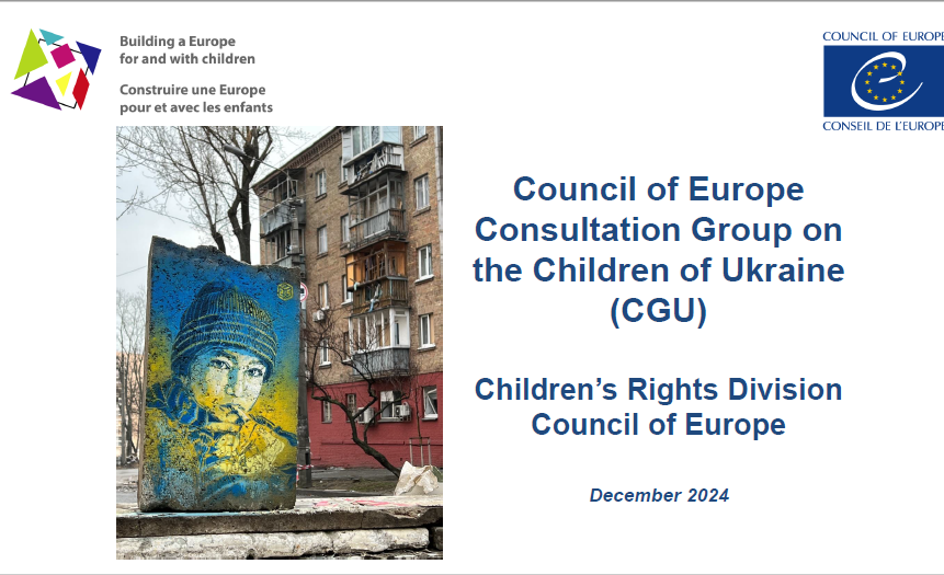 Council of Europe Consultation Group on the Children of Ukraine (CGU)