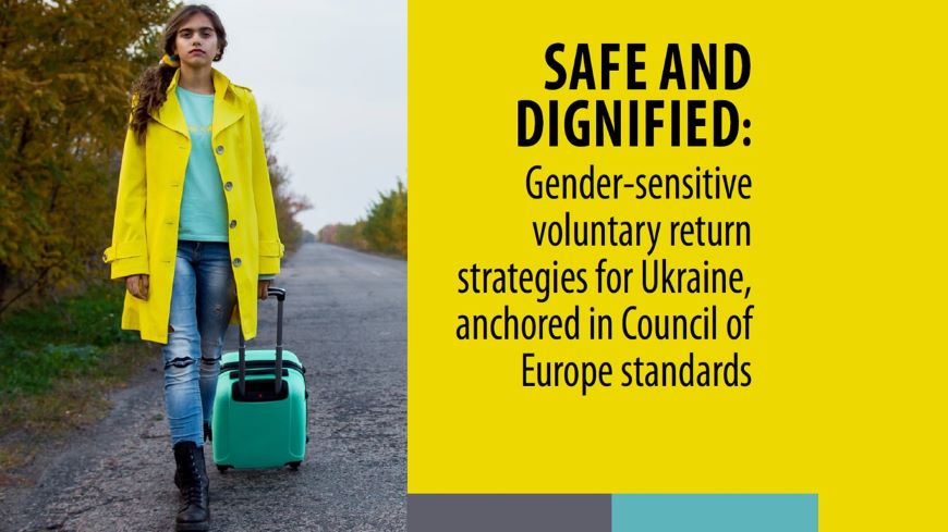 Le Conseil de l'Europe soutient le retour volontaire, en toute sécurité et dans la dignité, des femmes et des filles en Ukraine