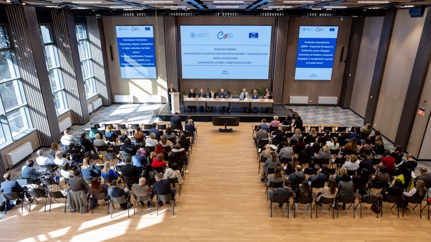 Council of Europe supports recognition of refugees’ qualifications at EQPR event in Chișinău