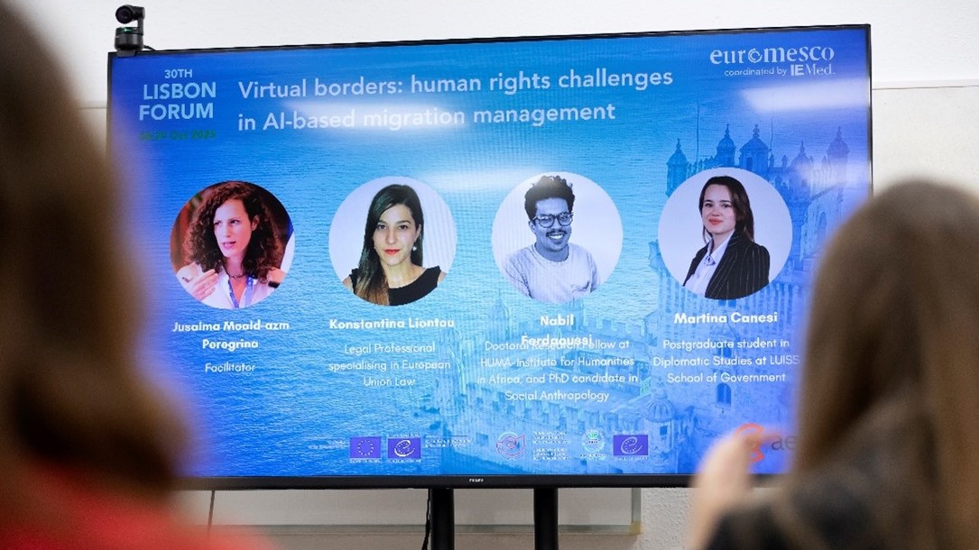 Migration management through Artificial Intelligence: Human Rights implications presented at the Lisbon Forum