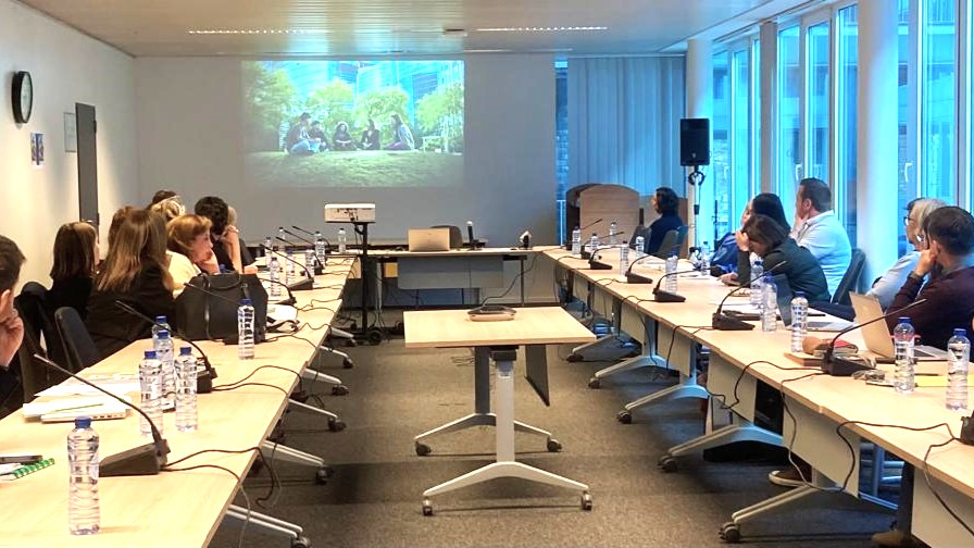 Exchange visit to Council of Alien Law Litigation in Brussels