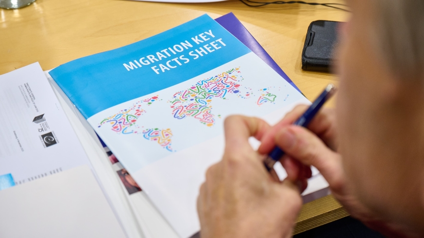 Une table ronde du Conseil de l’Europe souligne l’importance d’une communication fondée sur les faits en matière de migration