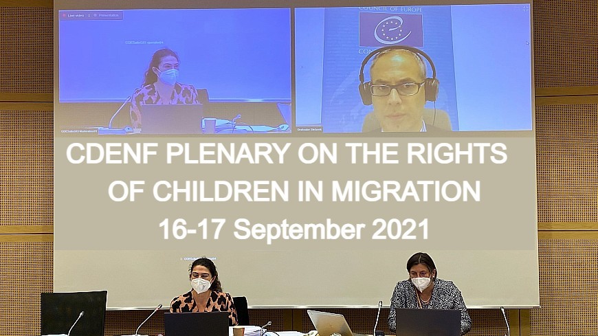 Council of Europe Committee examines rights of children in migration