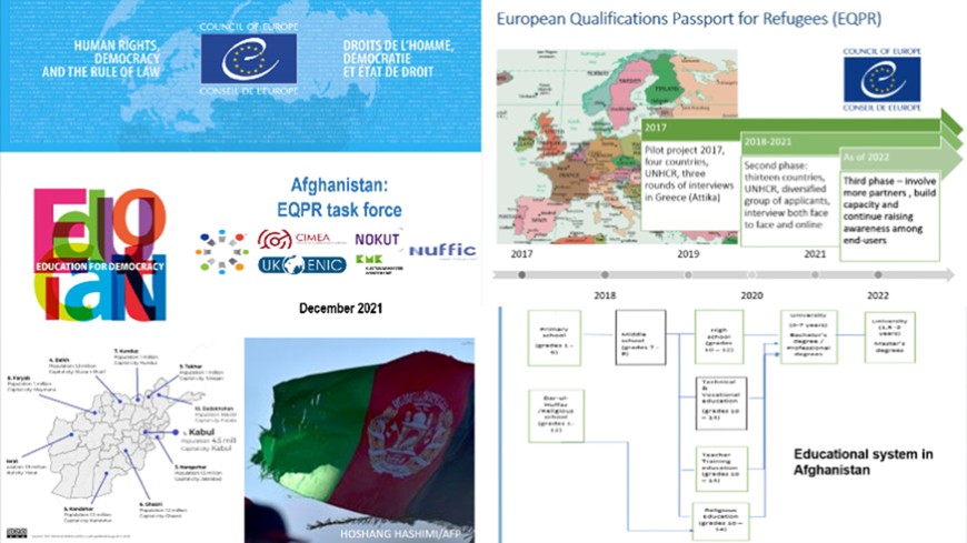 EQPR Training on Afghanistan situation and its impact on the education system