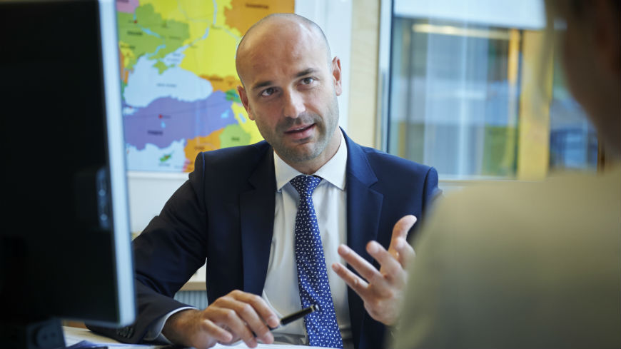 The Secretary General’s Special Representative on migration and refugees, Tomáš Boček, completes his mandate