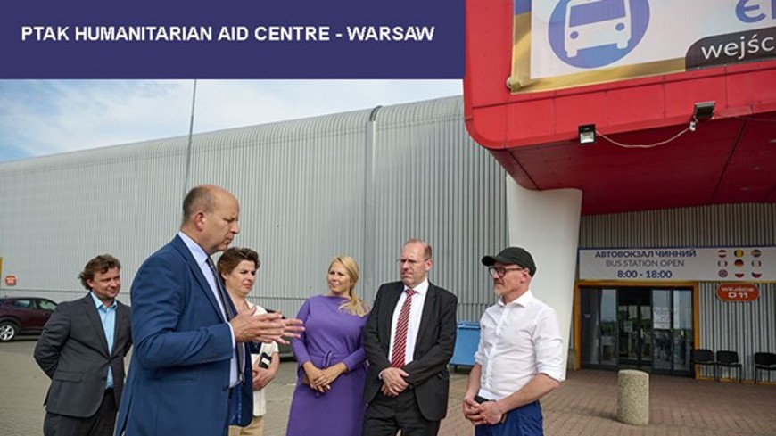 Women and child refugees - Congress delegation collects experiences from Polish cities