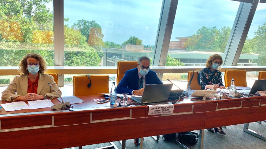 SRSG Štefánek hosted the 3rd meeting of the Network of Focal Points on Migration