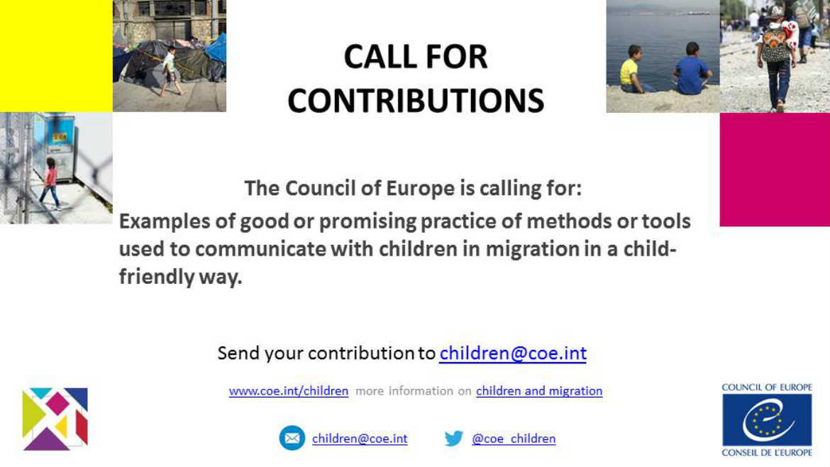 Round table on child-friendly information and call for contributions