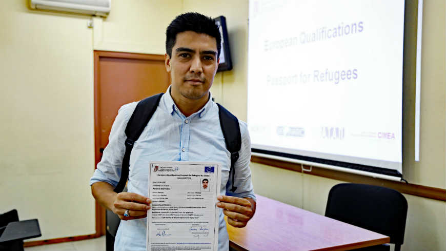 73 European Qualifications Passports for Refugees issued in 2017
