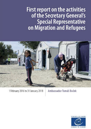 First report on the activities of the Secretary General's Special Representative on Migration and Refugees