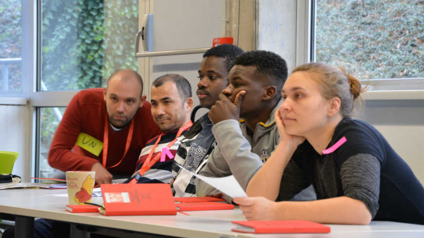 Council of Europe youth department launched a project on social inclusion of young refugees