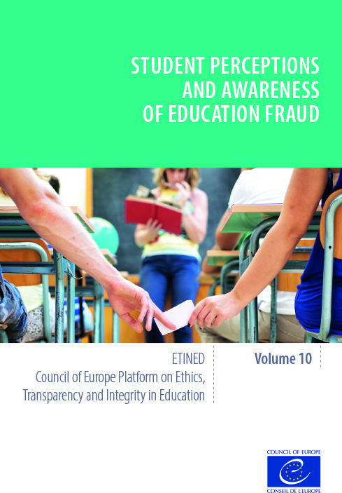New Council of Europe study highlights students’ perceptions of education fraud