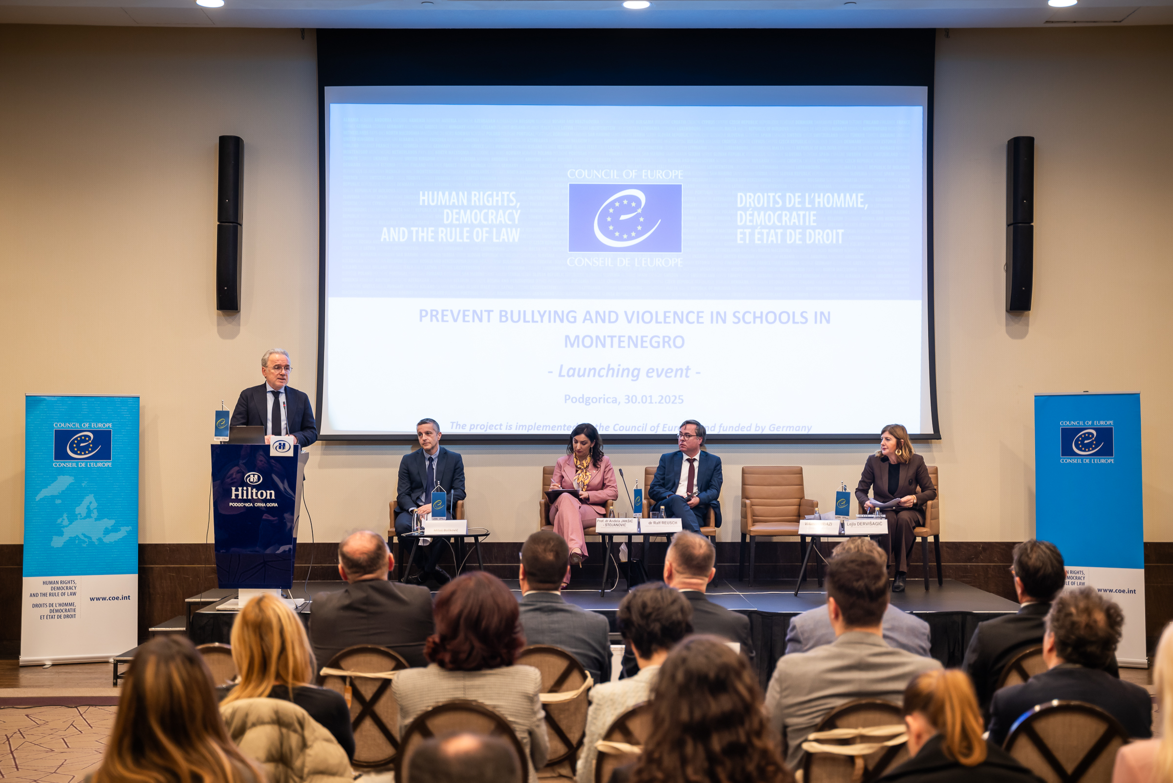 Launching of the project “Prevent bullying and violence in schools in Montenegro”